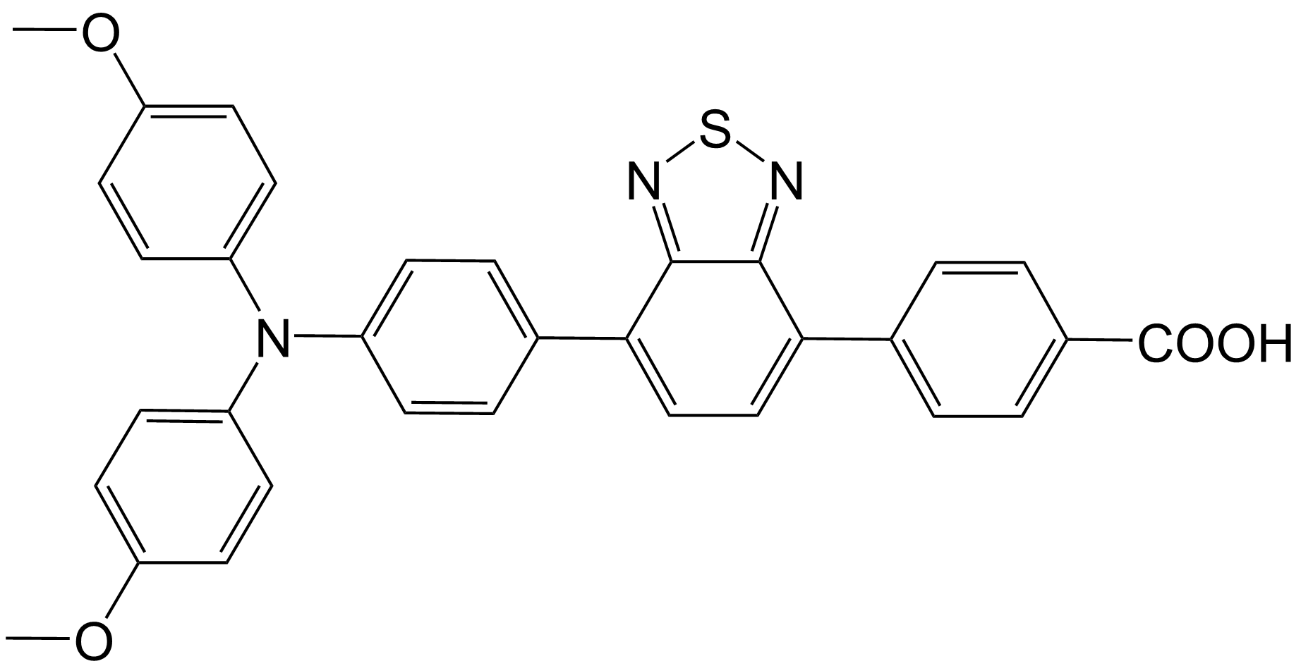 Benzoic acid, 4-[7-[4-[bis(4-methoxyphenyl)amino]phenyl]-2,1,3-benzothiadiazol-4-yl]-/2810129-76-9
